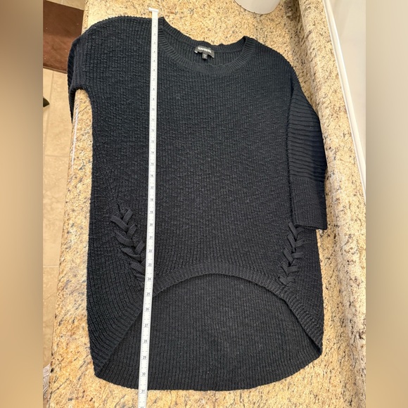 Express black knit sweater 🖤 size small - Picture 6 of 7